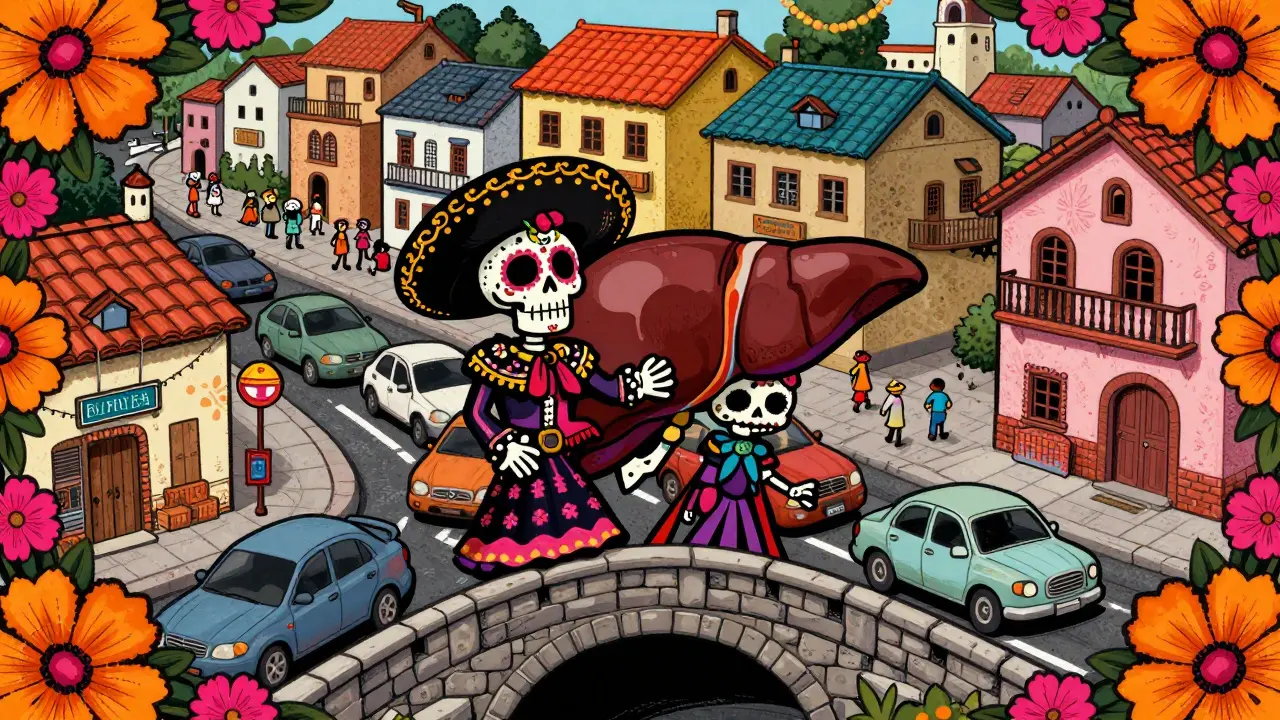 Two medicine skeletons blocked at liver processing center.